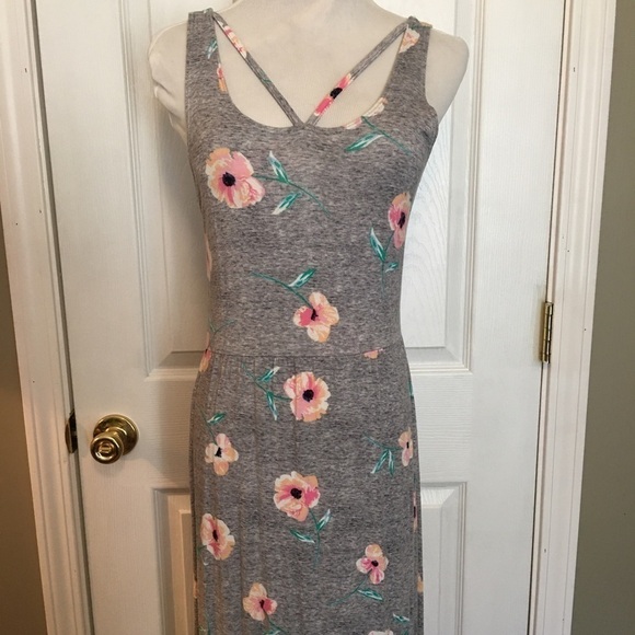 Dress by MAXI sz S. Maxi length. Pit to pit measures 15” across and is 59” long. - Picture 3 of 9